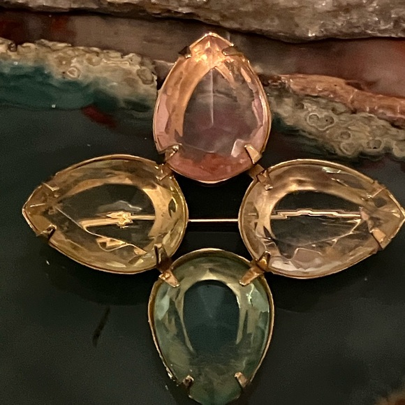 AVON VINTAGE BROOCH SIGNED - Picture 2 of 10